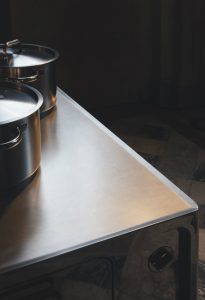 Cucine in acciaio inox